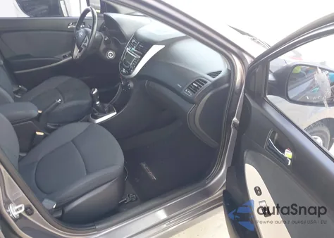 2013 Hyundai Accent Se from USA, damaged, VIN KMHCU5AE8DU137383